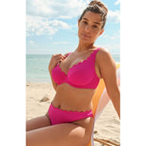 Panache Spirit Lauren - Plunge bikini top - Magenta